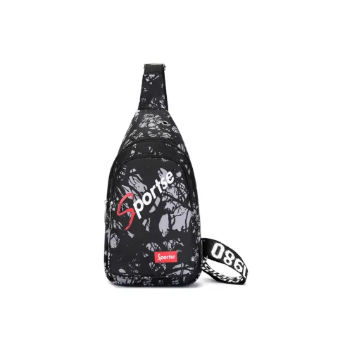 BAODIDAISHU Oxford Sling Bag Сумка через плечо Средняя Унисекс Черный Красный Зеленый Синий
