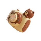 【Зарядка Версия】Милый медведь Пузырьки Камера【С подарками 10 упаковок концентрированной жидкости】