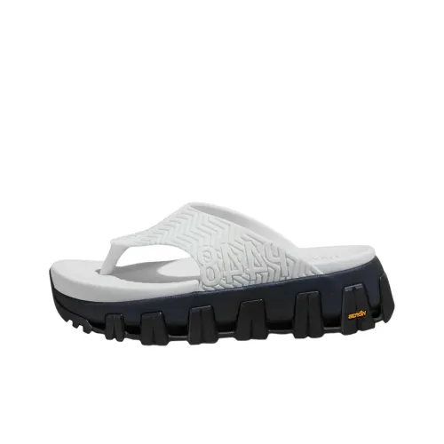Vibram x P448 Шлепанцы Женские Белые
