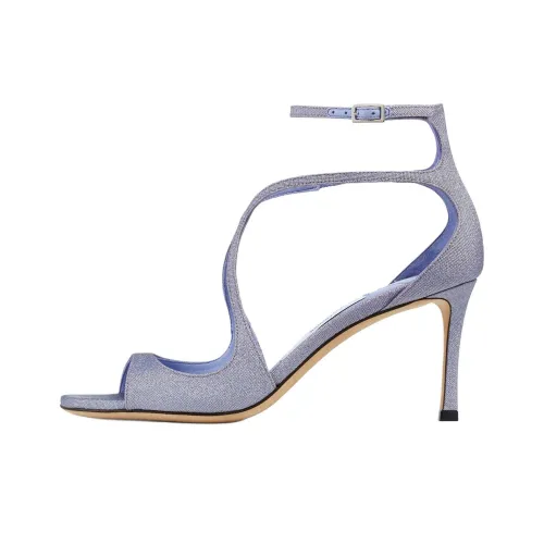 Jimmy Choo Azia One Strap Sandals 7,5cm Women's Purple