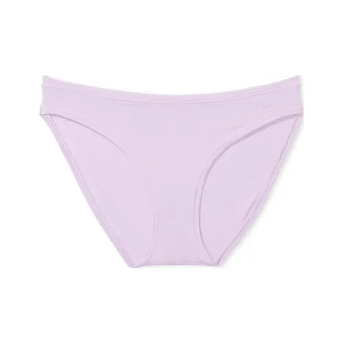 Victoria's Secret Розовый Хлопок Бикини PANTY PASTEL Сиреневый Нижнее белье Женские 1 Пачка Светло-фиолетовый