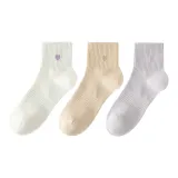 3 шт (Белый + Хаки + Фиолетовый)