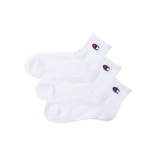 Champion SS24 High Socks Men's 3 Pack White
