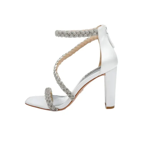 Badgley Mischka One Ремешок Сандалии 9 см Женские Белые