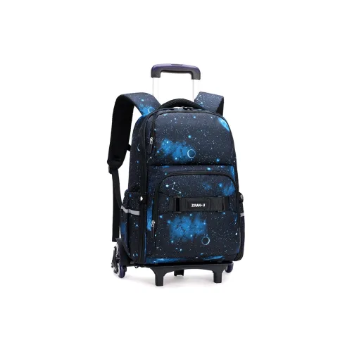 Natural Fish Нейлоновая Сумка для Студентов Стандартная Унисекс Синяя Темно-синяя