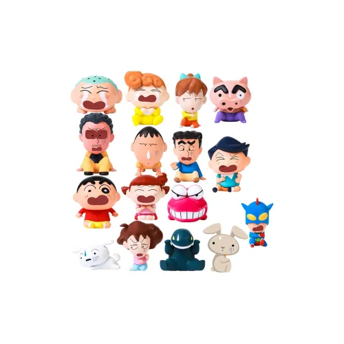 TOP TOY Карандаш SHIN Chan Q Милый Плюшевый Блин Коробка Ужасная Коллекция Слепые Коробки Один Mystery Сумка Целая Коробка OF 10 Сумок