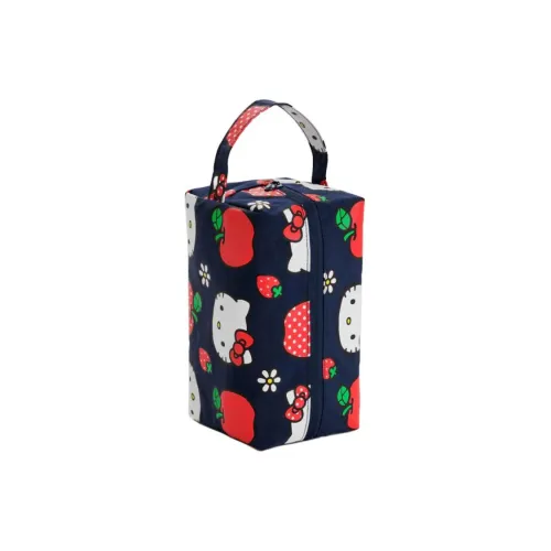Sanrio ×Baggu Dip Collaboration Нейлоновая сумка для туалетных принадлежностей Женская Морской синий и Красный