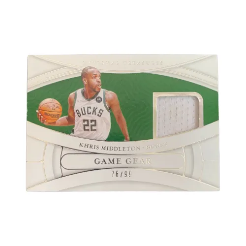 PANINI 2021 22 National Treasures Крис Миддлтон Маленькое Окно Джерси 76 99 Карта пройдет Through Спортивные Карты 1 шт