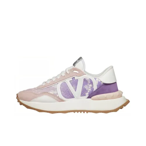 Valentino Lacerunner Low Топ Спортивная повседневная обувь Женская Фиолетовая