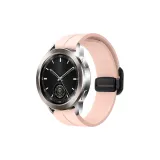 Складной магнитный ремешок - силиконовый ремешок [официально розовый]