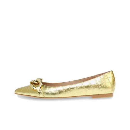 STEVE MADDEN Повседневная обувь 1 см Женская Золотая