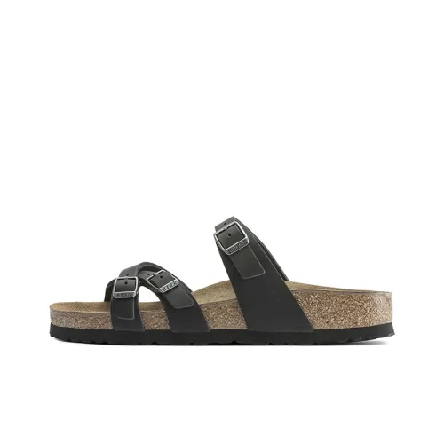 Birkenstock Слипоны Женские Черные Узкие