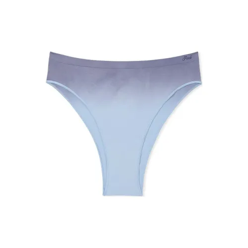 Victoria's Secret Розовый Бесшовный BRAZILIAN PANTY Светло-синий Dip Краситель Нижнее белье Женские 1 шт Градиентный синий