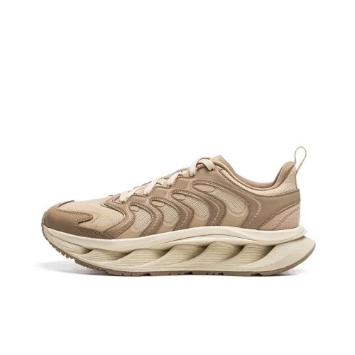 Подкладка Slip-resistant устойчивая к истиранию низкий топ повседневная обувь мужская рыжевато-коричневый