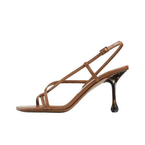 Jimmy Choo Etana One Sandals с ремешком 8 см женские коричневый