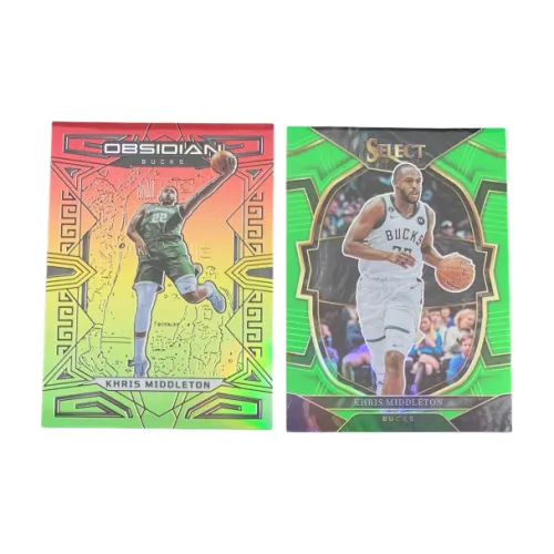 Панини Мидлтон 2022 23 Обсидиан Трехцветный Fold 61 75 Бакс+Select 1st Неоновый зеленый Fold 52 75 Звезда Карта пройдет