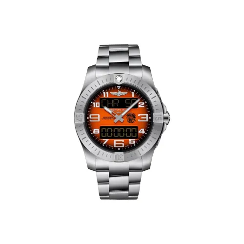 BREITLING Кварцевый механизм Мужские часы Professional Collection 43 мм Оранжевые