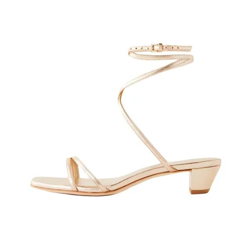 Reformation Элис one Ремень Сандалии 3 см Женские Золотые