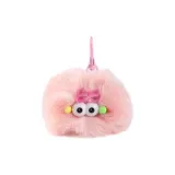 Розовый арочный угольный шар [подвеска]