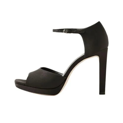 REFORMATION Gloria One Ремешок Сандалии 11 см Женские Черные