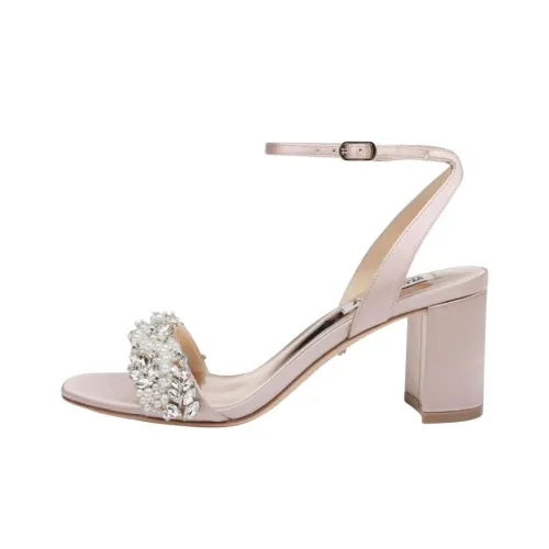 Badgley Mischka Clara One Strap Sandals 6,5cm Women's Gold Badgley Mischka Clara One Ремешок Сандалии 6,5 см Женские Золотые