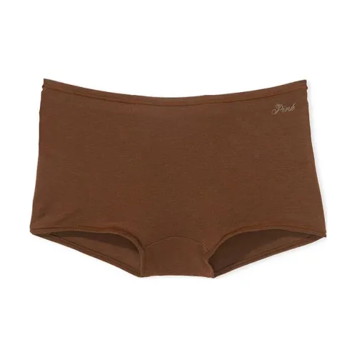 Victoria's Secret Розовый Хлопок BOYSHORT PANTY GANESH Трусы Женские 1 Пачка GANESH