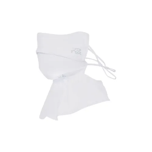 FILA Спандекс Полиэстер Волокно Сетчатая Ткань Нейлон с Защитой от УФ-лучей Женская Белая