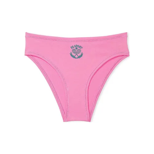 Victoria's Secret Pink Cotton Cheeky PANTY FPSG Женское нижнее белье 1 упаковка розовый