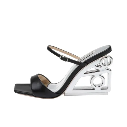 Badgley Mischka Слипоны 9,5 см Женские Черные