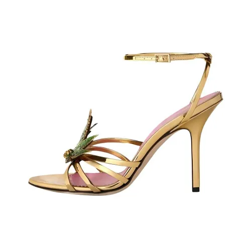 DSQUARED 2 MARIJA one Ремень Сандалии Женские Золото