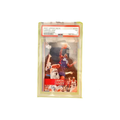 Верхняя колода 2007 UD LeBron James LeBron James Star Card Сертифицированные карты 1 шт