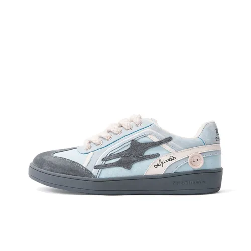 KILLWINNER Немецкая армейская обувь Low Top Синий Серый Унисекс