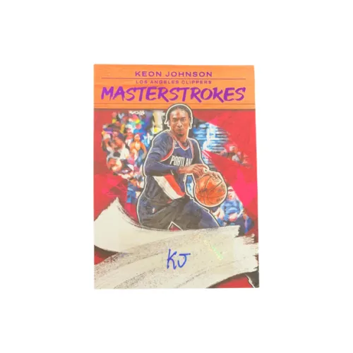 PANINI 2022 23 Масляная живопись KEON Джонсон Фирменный 34 35 Clippers Звезда Карта Карта Товар Access Спортивные карты 1 шт