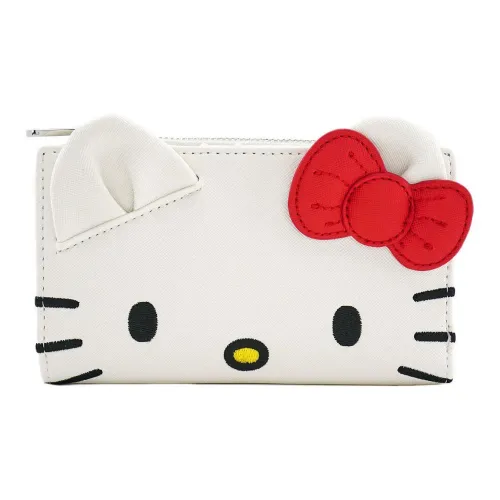 Sanrio Loungefly Collaboration PU (полиуретан) Кошелек Женский Белый и Розовый