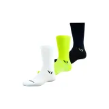 3 пары Набор (Черный + Белый + Высокая видимость Желтый)