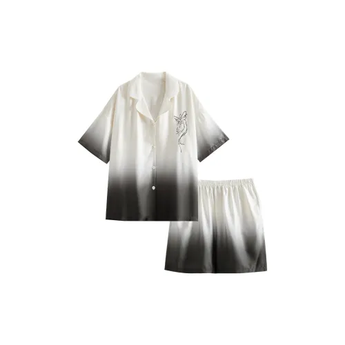 Dream Heart Пижамный комплект Женские Черный