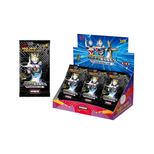 KAYOU Ultraman Characters Ультра Вселенная O Files Герой X EDITION Слава EDITION IP Аниме Карточки 1 Коробка 18 Упаковок 144 Листов