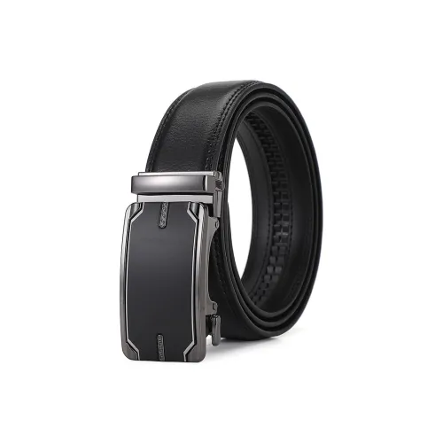 Lanza Премиум Бизнес Автоматическая Застежка Кожаные Ремни Мужские Ширина 3,5CM