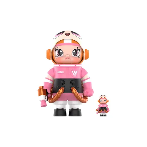 POP MART Mega SPACE MOLLY 400%+100% Модные фигурки