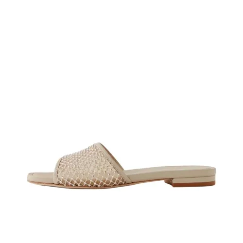 Reformation Слипоны Женские Бежевые