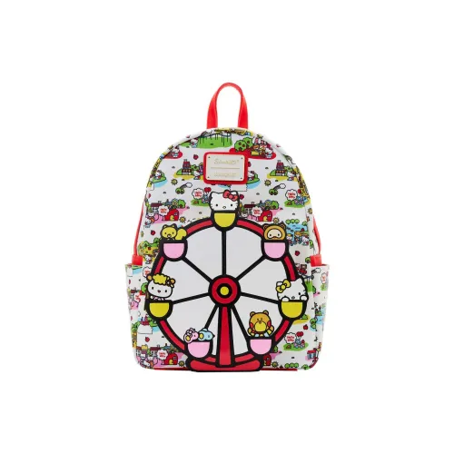 Sanrio PU (полиуретан) рюкзак мини женский красный