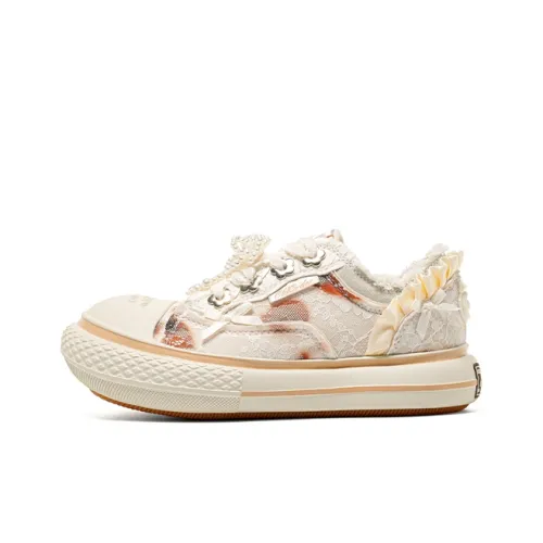 OLD ORDER Кеды Low Top Fire Lace White Unisex