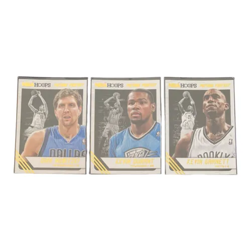 PANINI 2014-15 HOOPS Гарнетт Новицки Дюрант Звезда Тека Карта Карта Проходит Спортивные Карты 3 шт