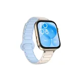 Улучшенный материал, сетка, магнитный, абсорбирующий, ремешок для часов - звездный свет, туманный синий