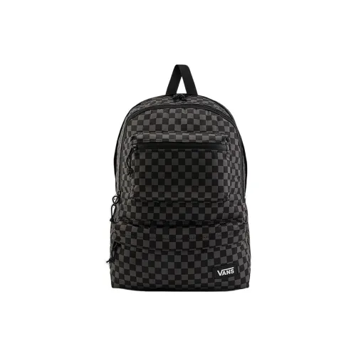 VANS Рюкзаки Черный Шахматный узор Женские