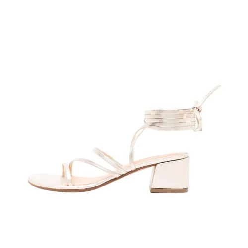 ANCIENT GREEK SANDALS Lithi one Ремень Сандалии 5cm Женские Платина