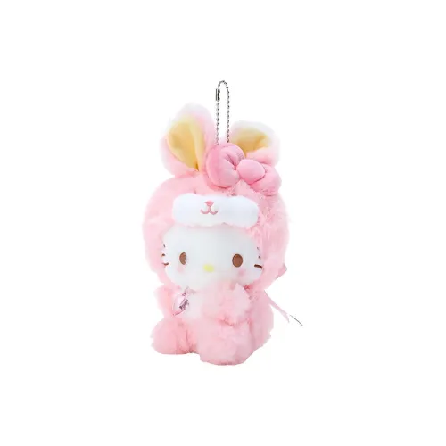 Санрио Hello Kitty Good Luck Rabbit Elf Collection Социальная Удача Кукла Плюшевая Подвеска 17,2 см Рекомендуемая Высота