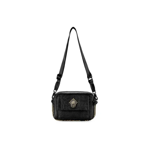 Hatsune Miku Арахисовый Цветочный Маленькая Квадратная Сумка Сумка через плечо Сумка на плечо Унисекс Черный