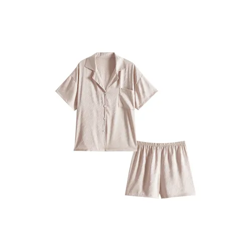 Dream Heart Пижамный комплект Женские Шампань