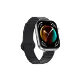 Улучшенный материал, сетка, магнитный, абсорбирующий, ремешок для часов - черный